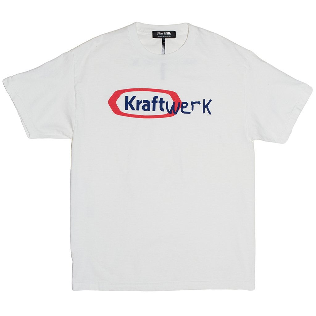 KRAFTWERK 90's Tシャツ ホワイト 90's KRAFTWERK Long T-shirt | EMMA NOVEMBER & VINTAGE